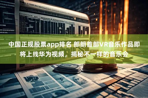中国正规股票app排名 郎朗首部VR音乐作品即将上线华为视频，揭秘不一样的音乐会