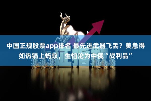 中国正规股票app排名 最先进武器飞丢？美急得如热锅上蚂蚁，生怕沦为中俄“战利品”